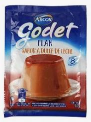 FLAN DULCE DE LECHE GODET  30G
